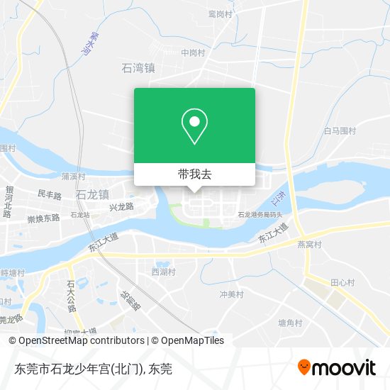 东莞市石龙少年宫(北门)地图