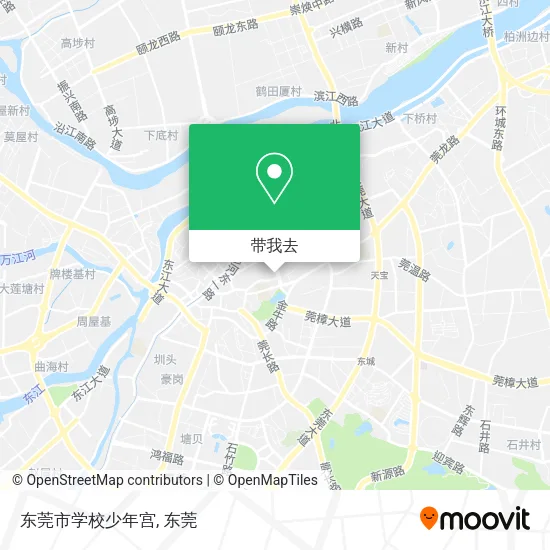 东莞市学校少年宫地图