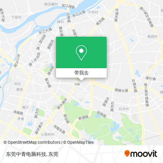 东莞中青电脑科技地图