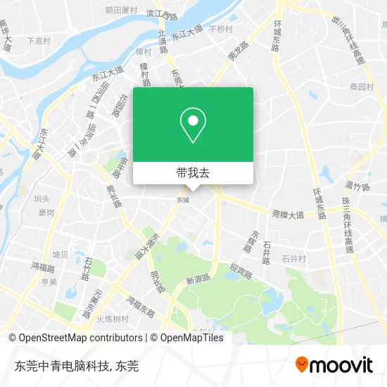 东莞中青电脑科技地图