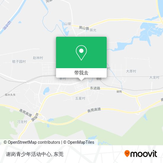 谢岗青少年活动中心地图