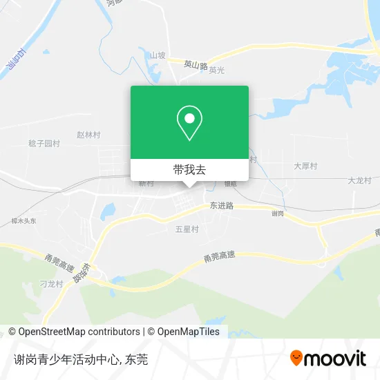 谢岗青少年活动中心地图