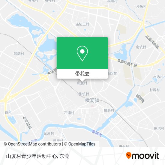 山厦村青少年活动中心地图