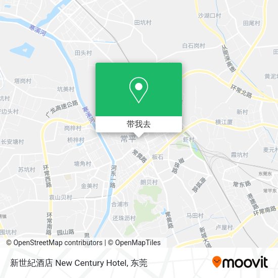 新世紀酒店 New Century Hotel地图