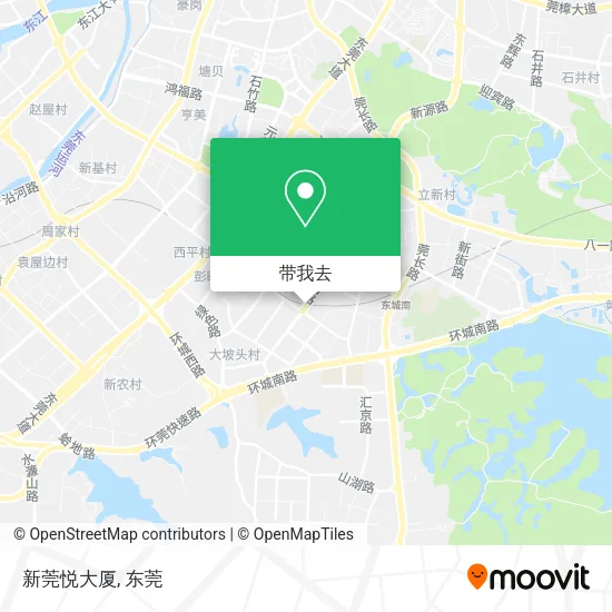 新莞悦大厦地图