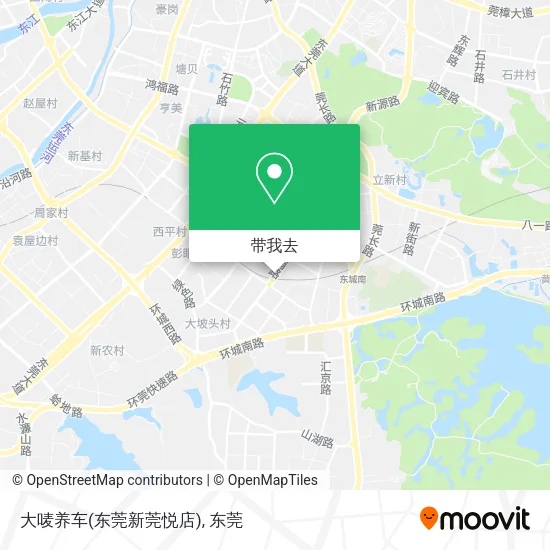 大唛养车(东莞新莞悦店)地图