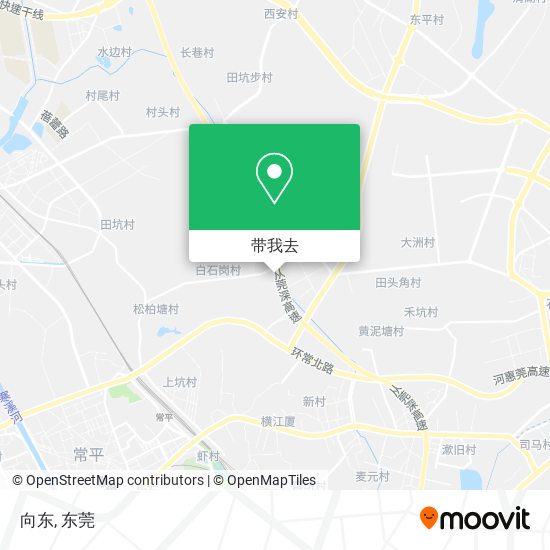 向东地图