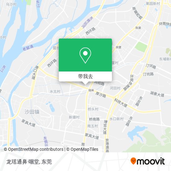 龙瑶通鼻·咽堂地图