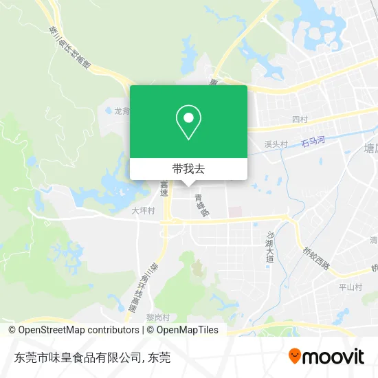 东莞市味皇食品有限公司地图