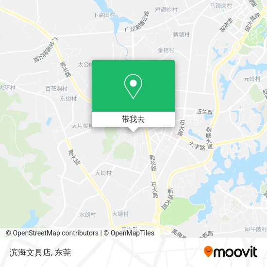 滨海文具店地图