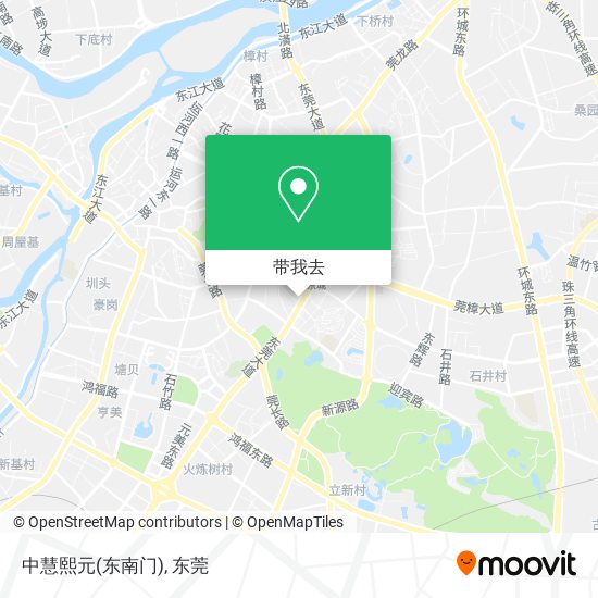 中慧熙元(东南门)地图