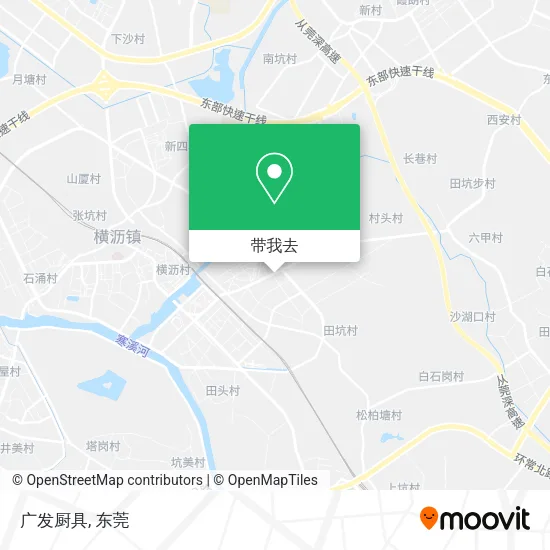 广发厨具地图