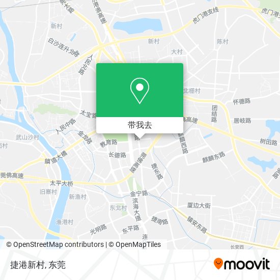 捷港新村地图