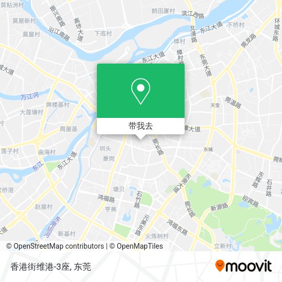 香港街维港-3座地图