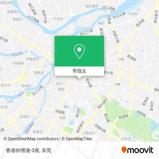 香港街维港-3座地图