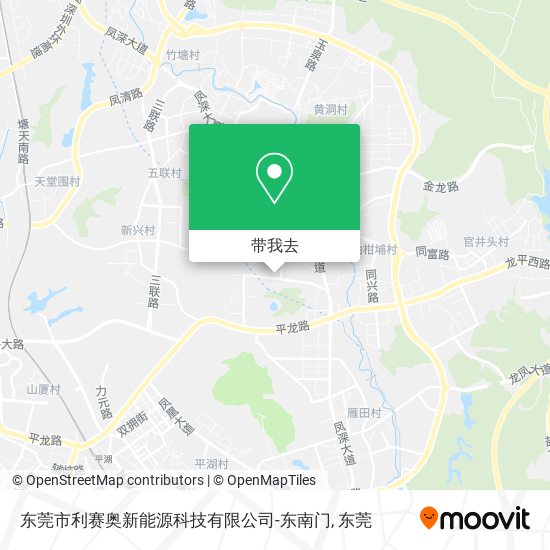 东莞市利赛奥新能源科技有限公司-东南门地图
