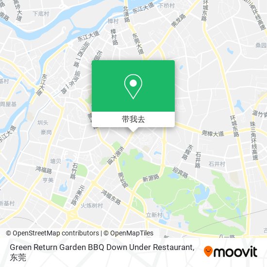 Green Return Garden BBQ Down Under  Restaurant地图