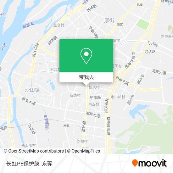 长虹PE保护膜地图