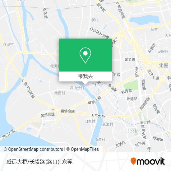 威远大桥/长堤路(路口)地图