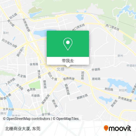北栅商业大厦地图