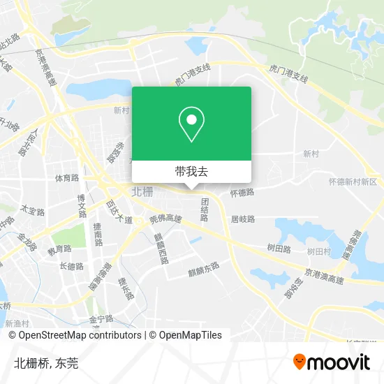 北栅桥地图