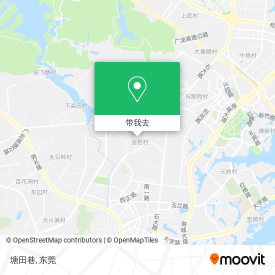 塘田巷地图