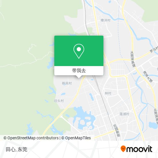 田心地图