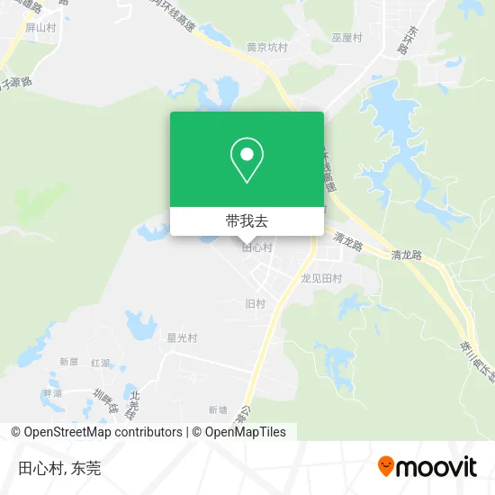田心村地图