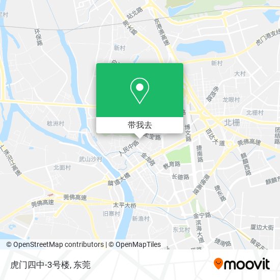 虎门四中-3号楼地图
