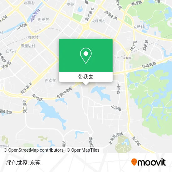 绿色世界地图