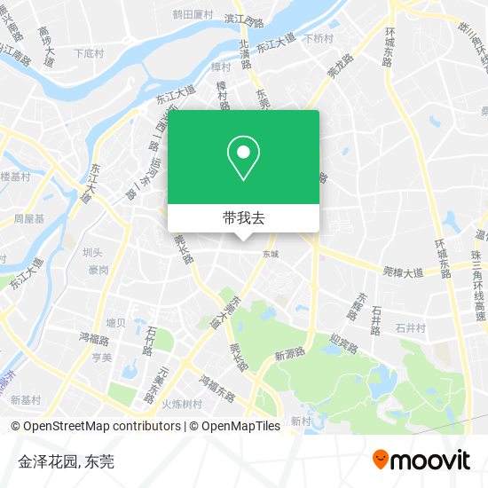 金泽花园地图