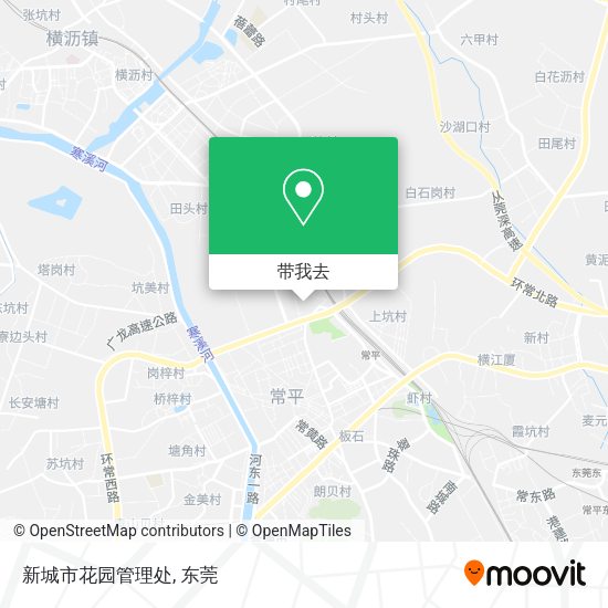 新城市花园管理处地图