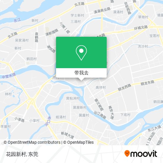 花园新村地图