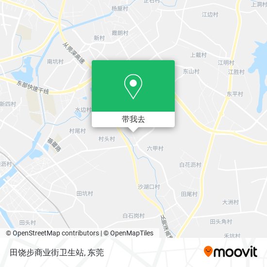 田饶步商业街卫生站地图
