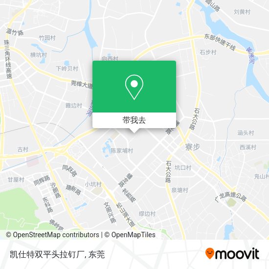 凯仕特双平头拉钉厂地图