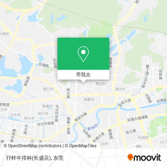 孖梓牛排杯(长盛店)地图