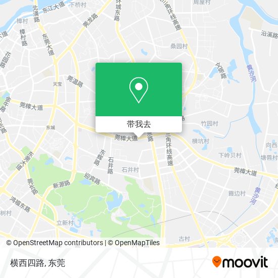 横西四路地图