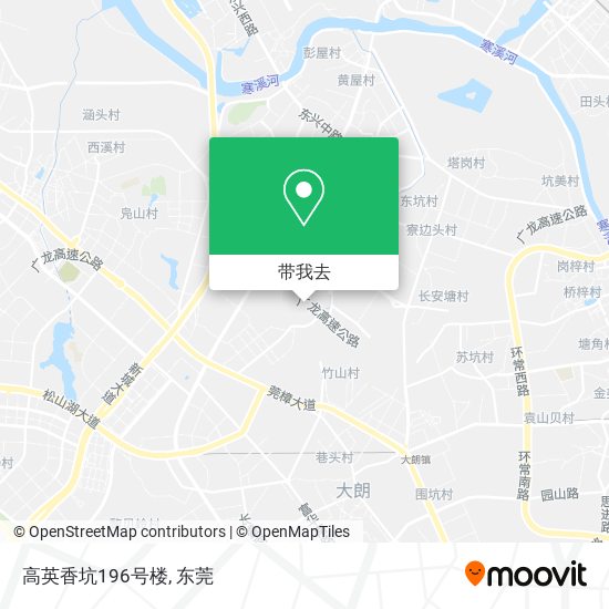 高英香坑196号楼地图