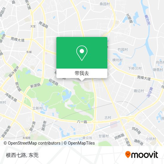 横西七路地图