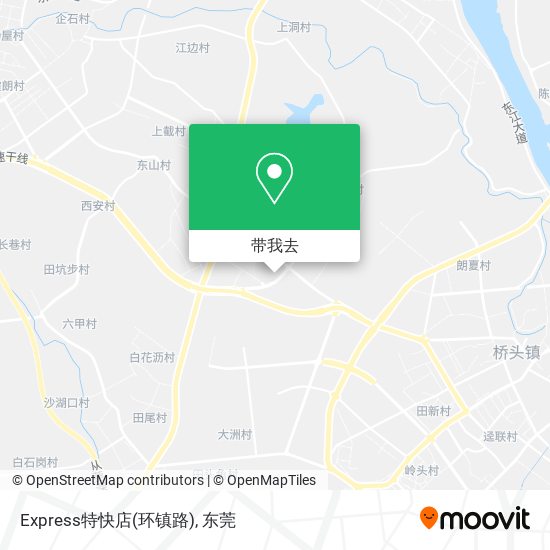 Express特快店(环镇路)地图