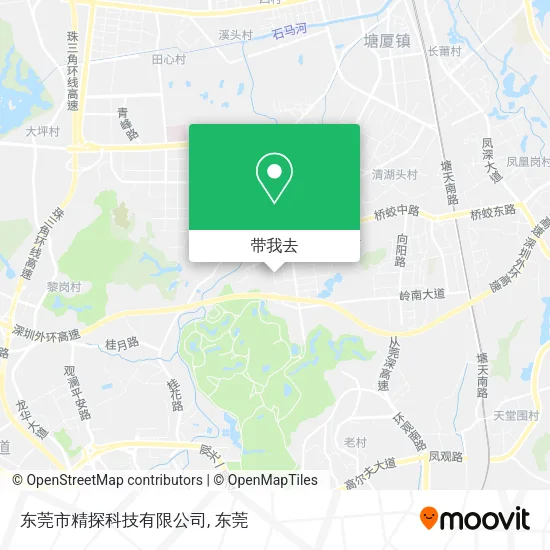 东莞市精探科技有限公司地图
