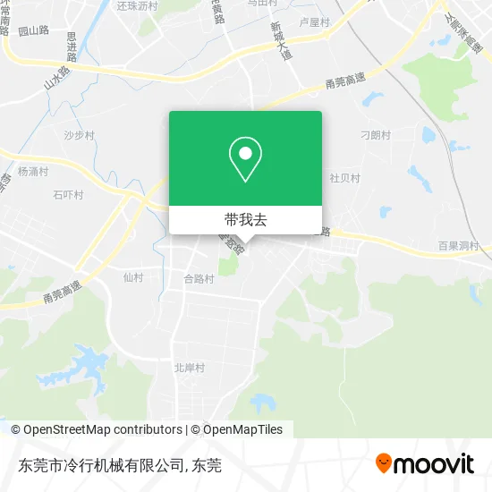 东莞市冷行机械有限公司地图