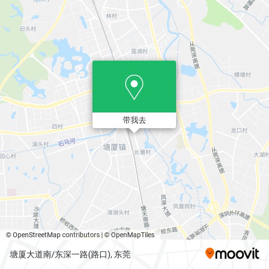 塘厦大道南/东深一路(路口)地图