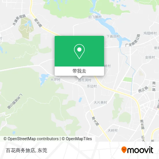 百花商务旅店地图