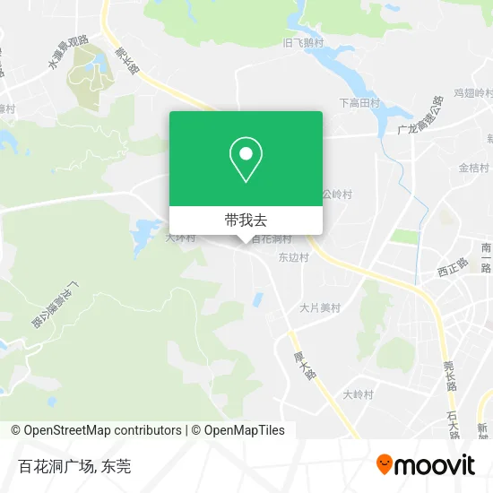 百花洞广场地图