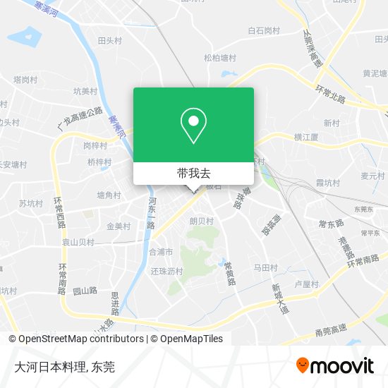 大河日本料理地图