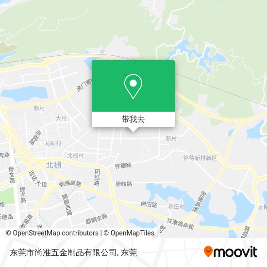 东莞市尚准五金制品有限公司地图