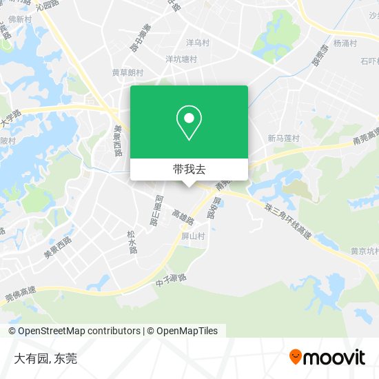 大有园地图