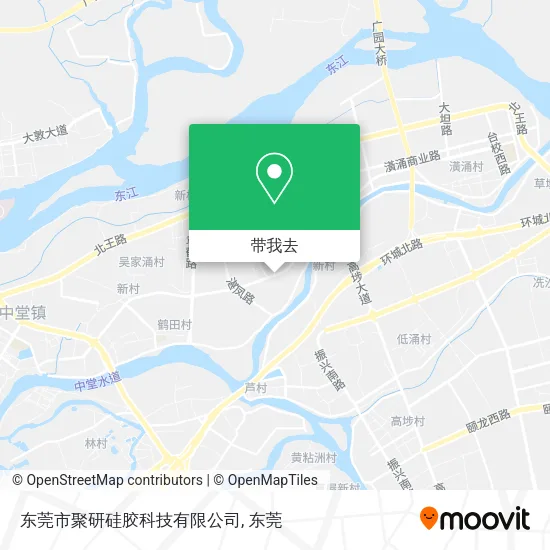 东莞市聚研硅胶科技有限公司地图