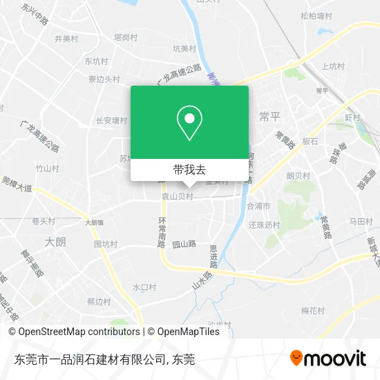 东莞市一品润石建材有限公司地图
